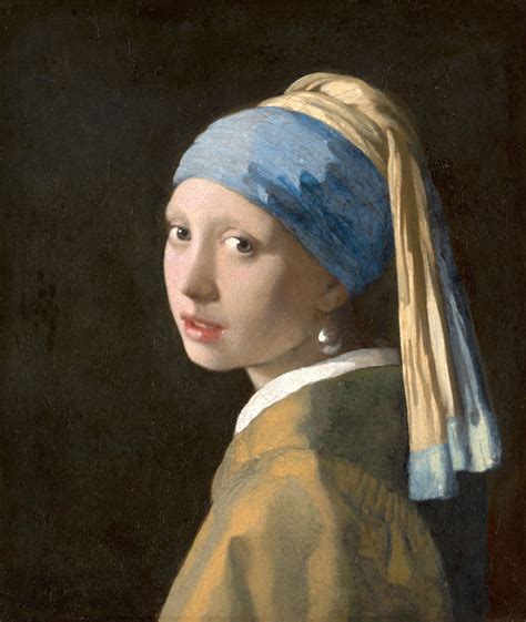 johannes vermeer inci küpeli kadın